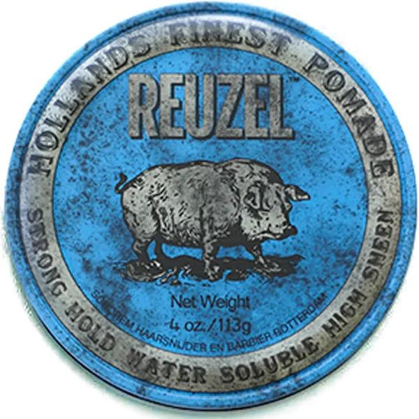 Reuzel Blue Pomade Strong Hold Water Soluble High Sheen 113g