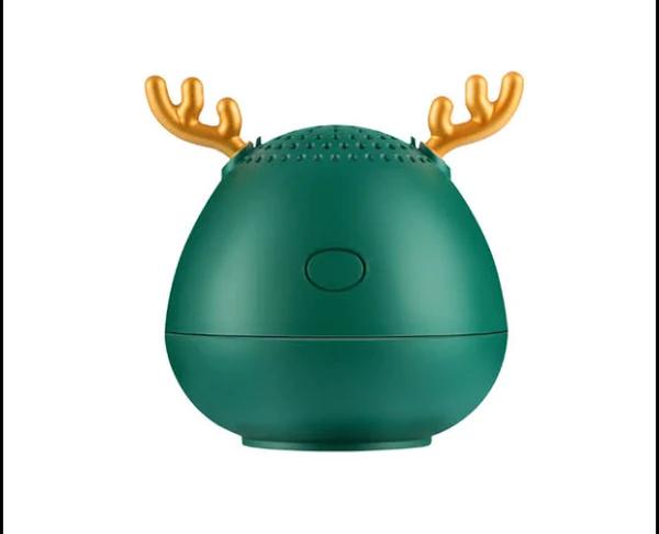 Antlers Wireless Mini Bass 5.0 Bluetooth Speaker Mini Subwoofer Computer Mobile Phone Mini Speaker-Green