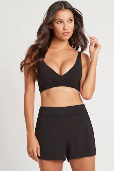 Sea Level Plains Swim Shorts - Black- Swimwear Galore