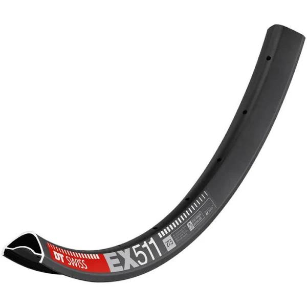 DT Swiss EX511 Rim Black / 28 Hole 29 Inch