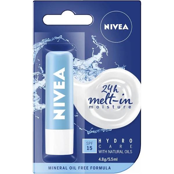 Nivea Hydro Care Lip Balm 4.8 G