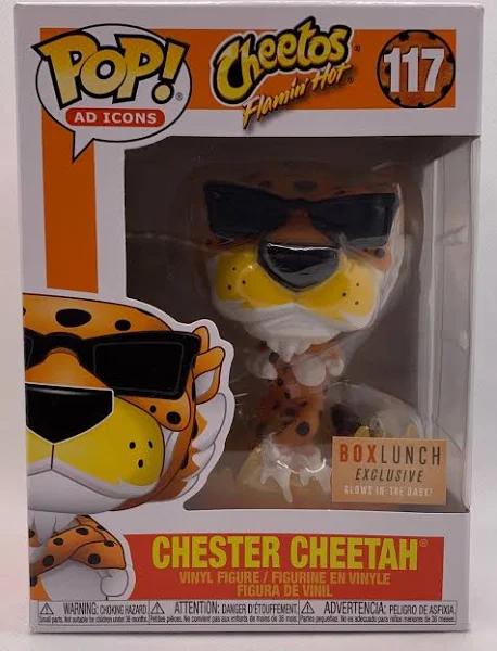 Ad Icons - Cheetos Flaming Hot Chester Glow Exclusive Pop! Vinyl