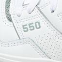 New Balance 550 Womens White Green - Size 5.5 B - White Green