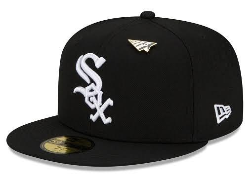 Chicago White Sox New Era 39Thirty Cap Black M/L