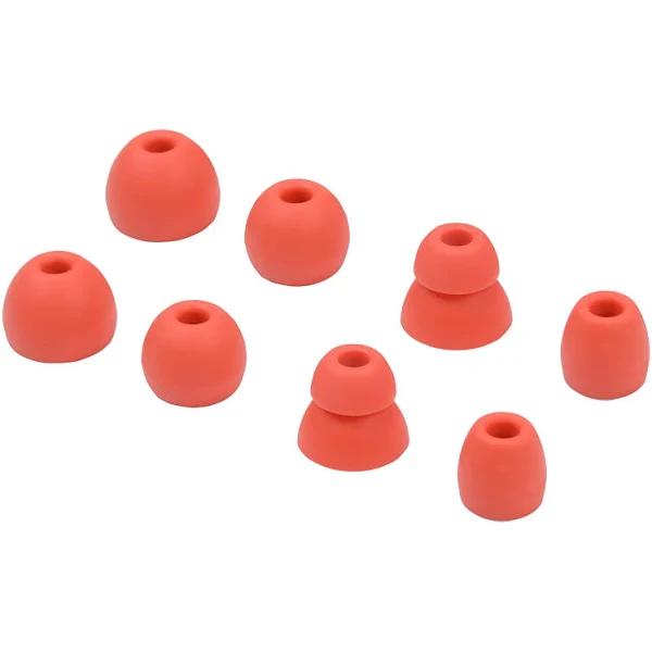 Replacement Eartips Silicone Earbuds Buds Set For Powerbeats Pro Beats Wireless Earphone Headphones,4 Pair (Red)