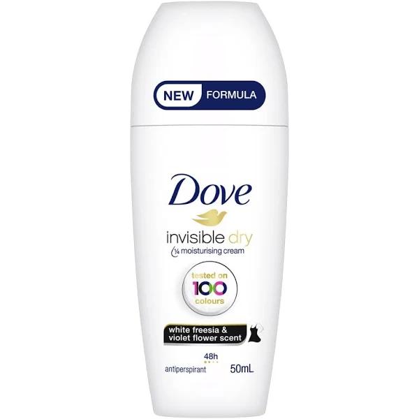 Dove Womens Roll On Deodorant Invisible Dry 50ml