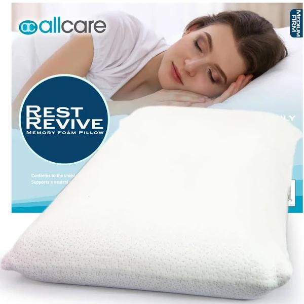 Allcare Rest & Revive Memory Foam Pillow Medium