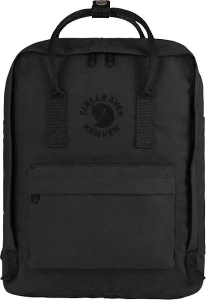 Fjallraven Re Kanken Backpack - Black