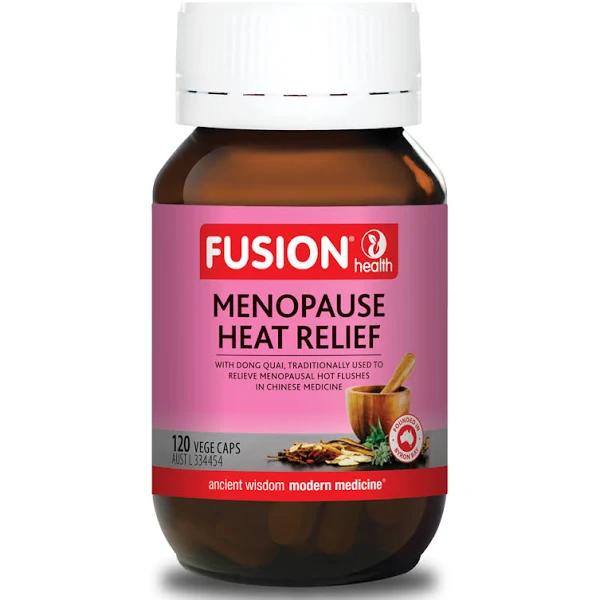 Fusion Menopause Heat Relief 120 Vegetarian Capsules