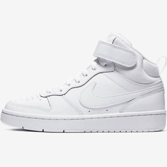 Nike Court Borough Mid 2 White (GS)