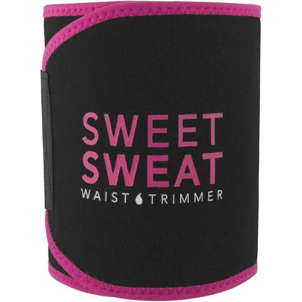 Sweet Sweat Waist Trimmer, by Sports Research - Medium, Black/Yellow