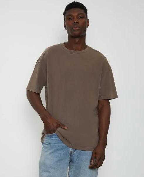 General Pants Co. Basics Mens OG Vintage T-Shirt in Umber Brown Size Medium