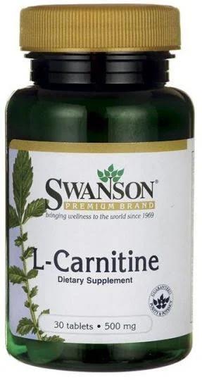 Swanson L-Carnitine 500 MG 30 Tablets