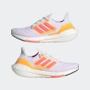 Adidas Ultraboost 22 'White Flash Orange' Sneakers | Women's Size 9.5