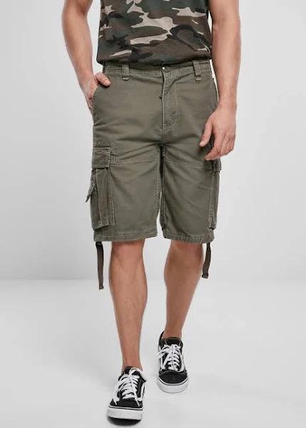 Brandit Vintage Cargo Shorts Olive Small