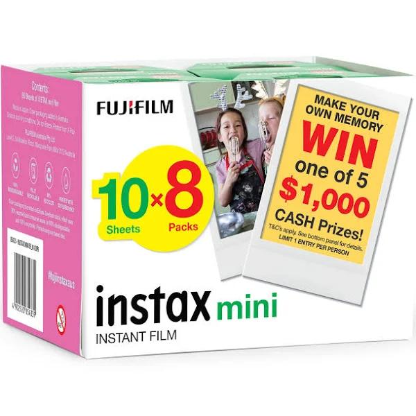 Instax Mini Film 80pk Plain