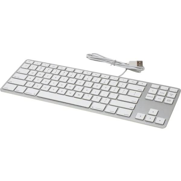 Matias FK308S Wired Aluminum Tenkeyless Keyboard For Mac - Silver