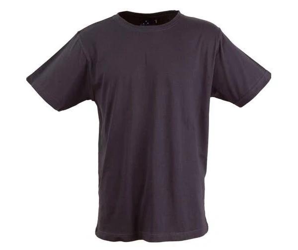 Aaron | Budget Unisex Plain T-shirts 100% Cotton Navy 5XL Plus Size