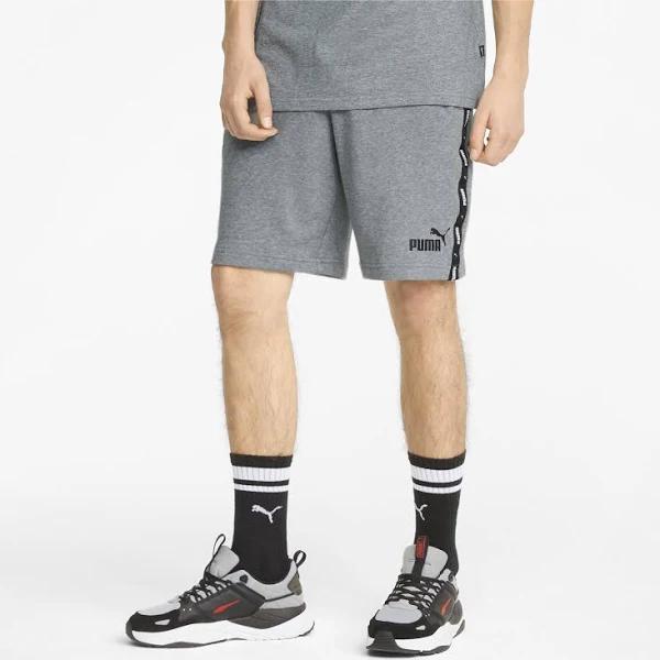 Puma | Mens Ess+ Tape Shorts 9" Tr (Grey)