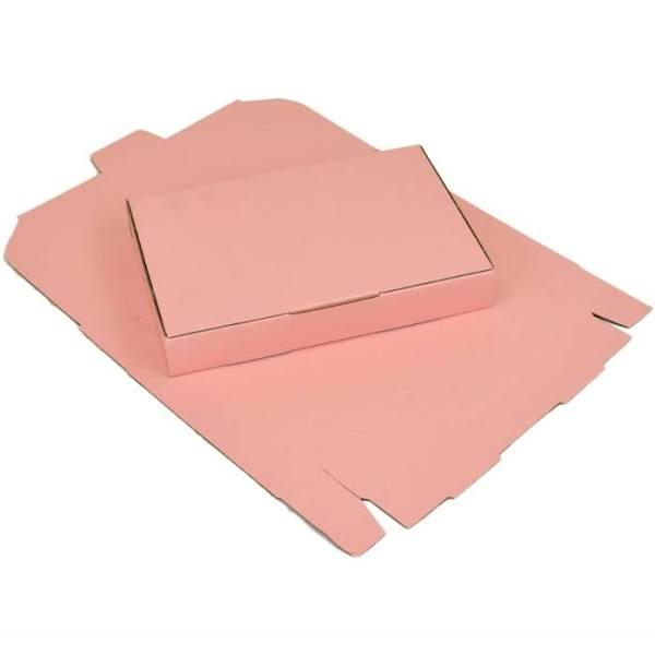 Mailing Box - 220 x 145 x 35mm - Rose Pink - 100pcs