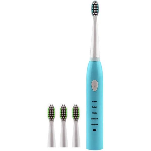 AMART Ultrasonic Electronic Rechargeable Toothbrush Blue