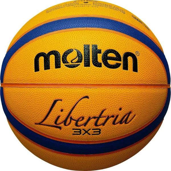 Molten | 3x3 Composite Game Basketball (Yellow/Blue)