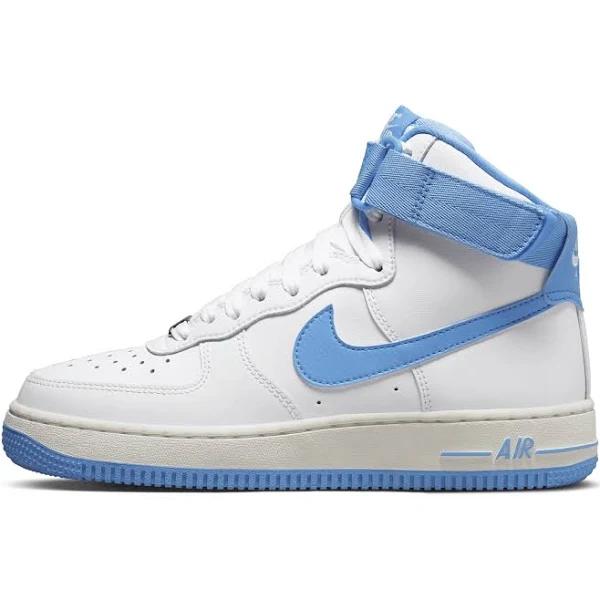 Nike Air Force 1 High 'White University Blue' Sneakers | Women's Size 14.5