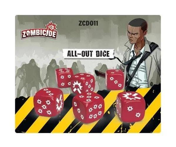 Zombicide 2nd Edition All Out Dice Pack