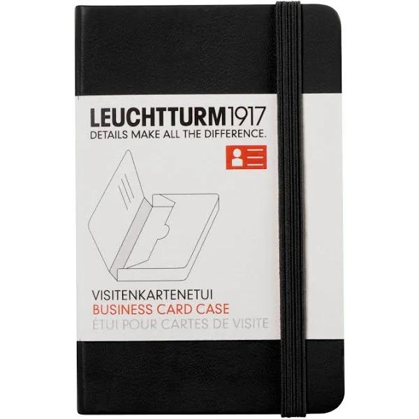 Business Card Case - Black by Leuchtturm1917 (Stationery)