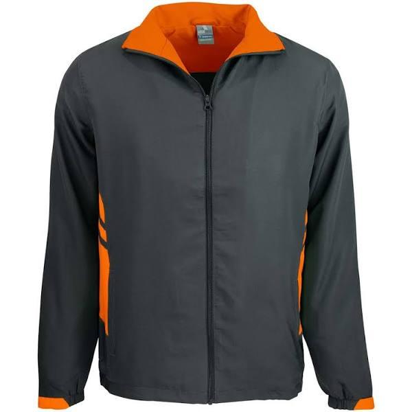 Aussie Pacific - Mens Tasman Track Top - Slate/Neon/Orange - XL