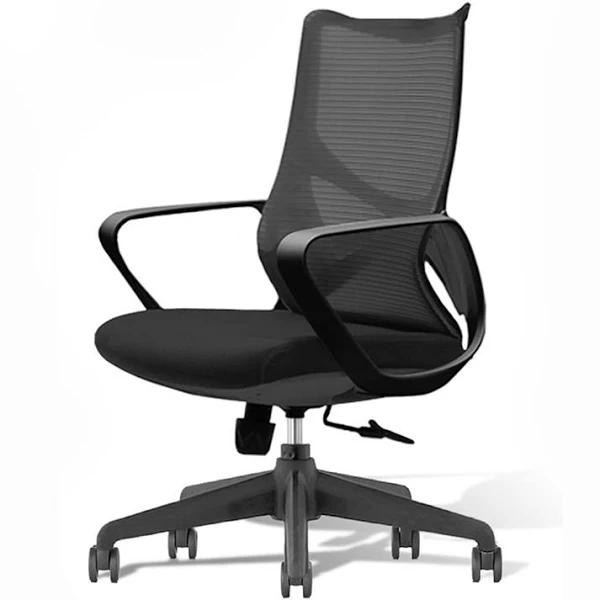 MIUZ Cosmo Ergonomic Office Chair Adjustable Computer Chair Gaming Chair Breathable Mesh Black