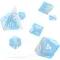 Oakie DOAKIE Dice RPG Set Glow in The Dark - Arctic (7)