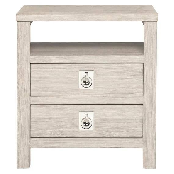 Cancun Bedside Table White Wash by Freedom