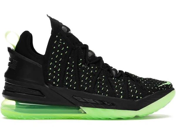 Nike LeBron 18 EP 'Dunkman' Sneakers | Black | Men's Size 7.5