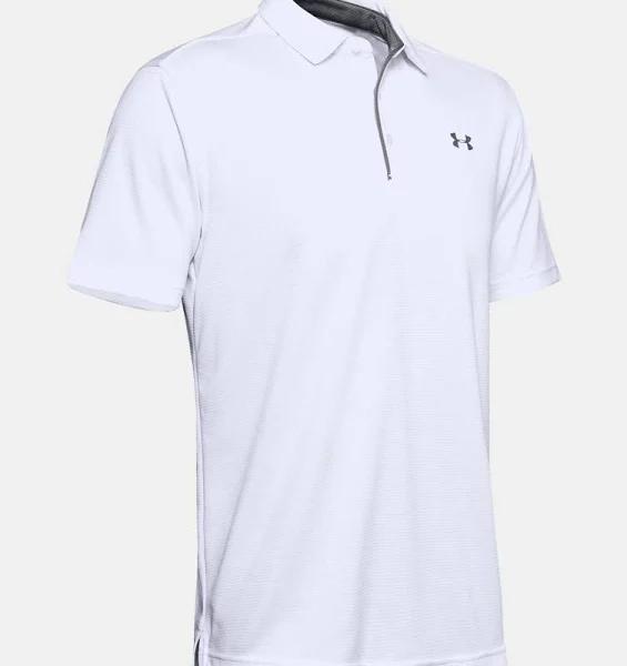 Under Armour Tech Polo - White - 4XL Size: 4XL