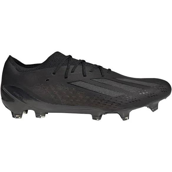 adidas-X Speedportal.1 Firm Ground Boots-Unisex-Core Black / Core Black / Cloud White-12