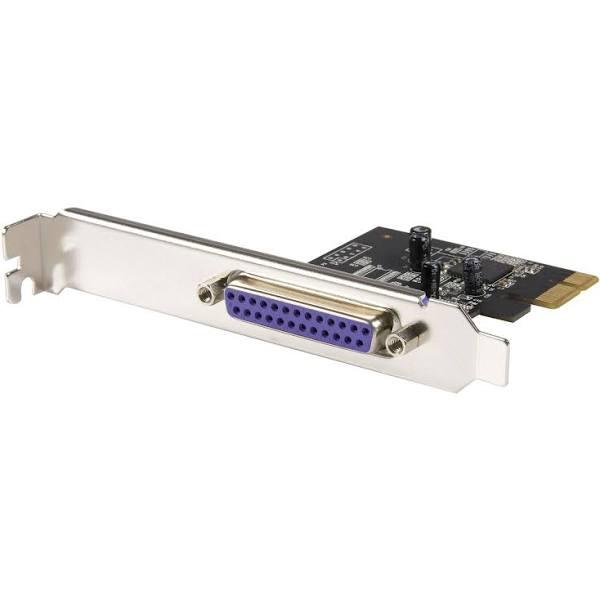 StarTech 1-Port Parallel PCIe Card - PCI Express to DB25 Adapter Desktop PEX1P2