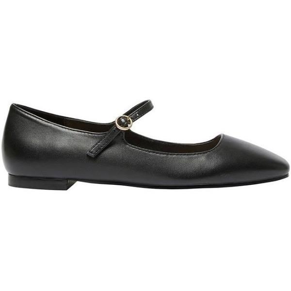 Marcs Tottie Flat Shoes in Black Leather Black 41