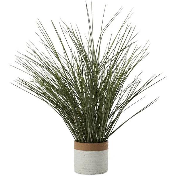 Adairs Potted Green Ornamental Grass - Faux Plant