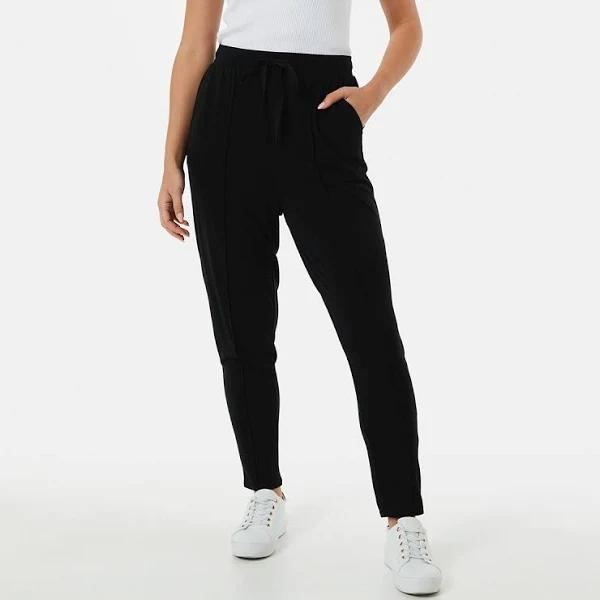 Kmart Relaxed Knit Pants-Black Size: 6