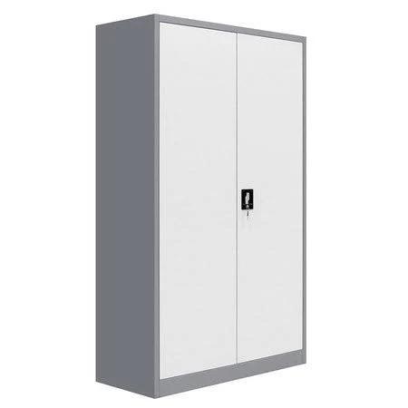 Steel Storage Cabinet Wardrobe Closet With A Lock Door