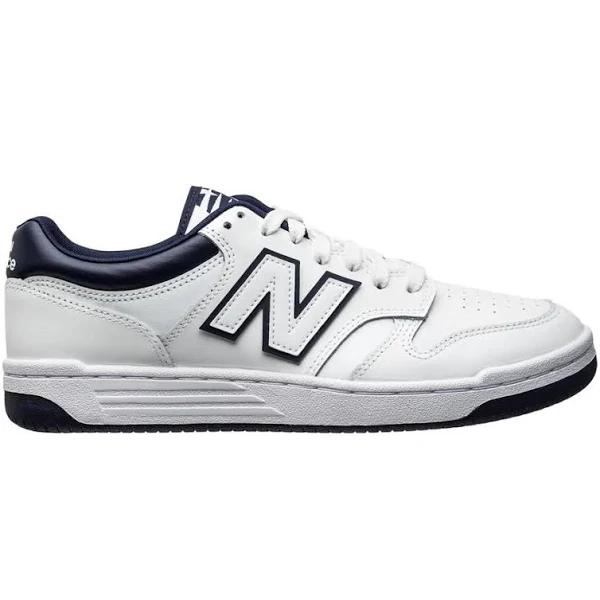 New Balance Unisex 480 White/Navy - Size 9