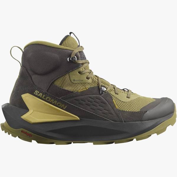 Salomon Elixir Mid GORE-TEX Boots Black Khaki Green - 42(2/3)