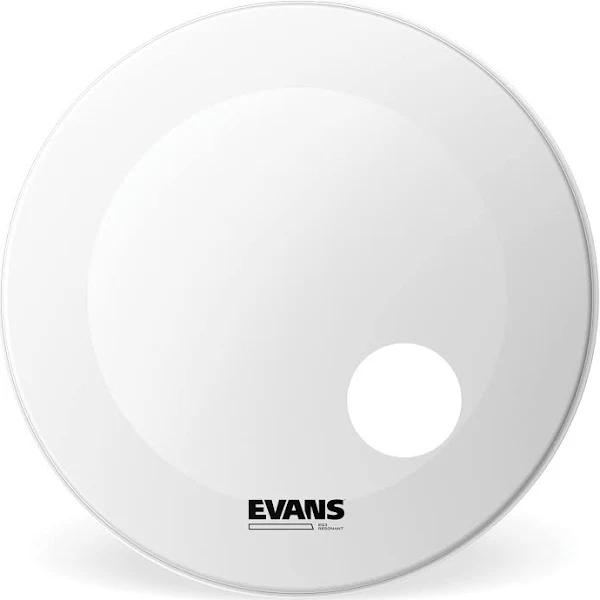 Evans BD18RGCW EQ3 Resonant Coated White Bass Drum Head - 18"