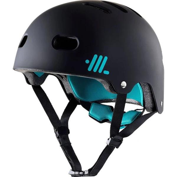 Headlokt Lockable Bike/Scooter Helmet Matte Black / Large