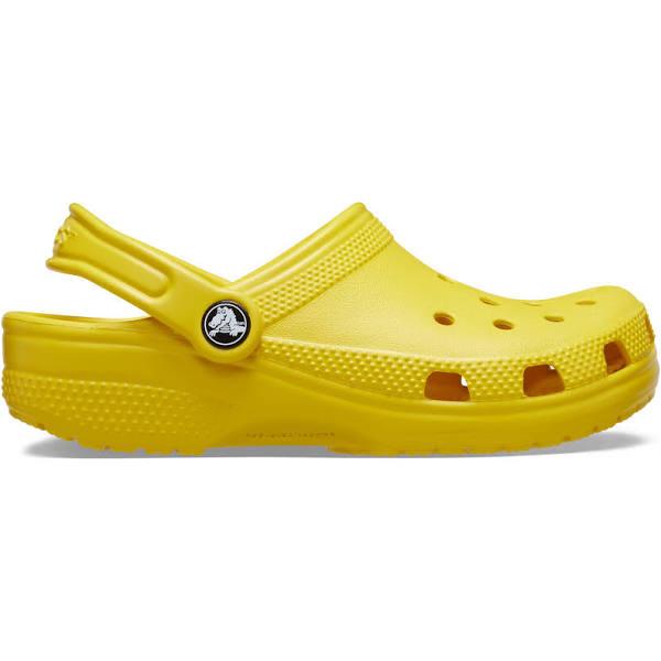 Crocs Toddler Classic Clog; Sunflower, C7