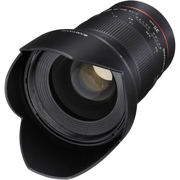 Samyang 35mm F 1.4 AS UMC Lens for Canon EF AE Chip, SYAE35M-C