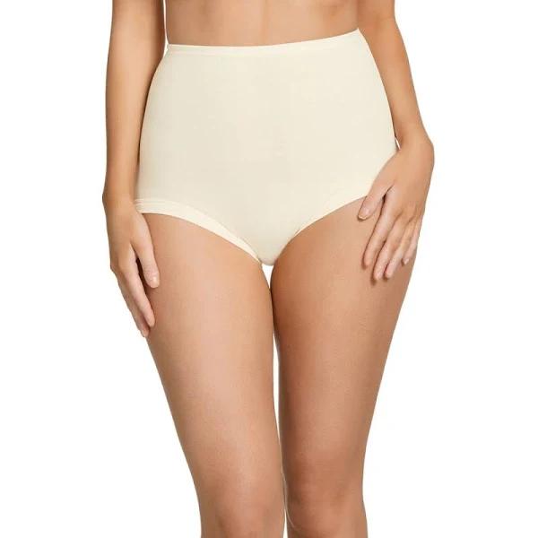 Bonds Women's Cottontails Full Brief 3 Pack - Nude - Nude - Size 12