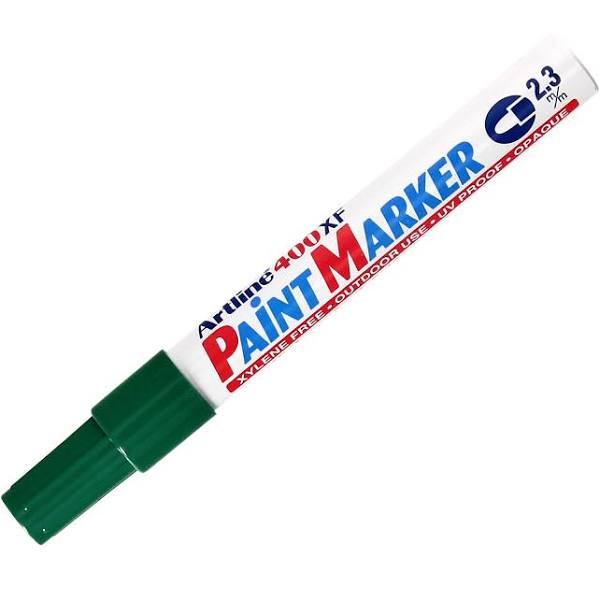 Artline 400XF Permanent Paint Marker 2.3mm Bullet Nib Green