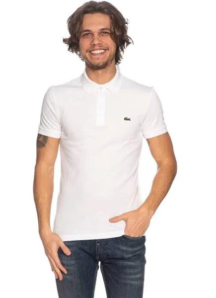 Lacoste Men's Slim Fit Polo Shirt - White